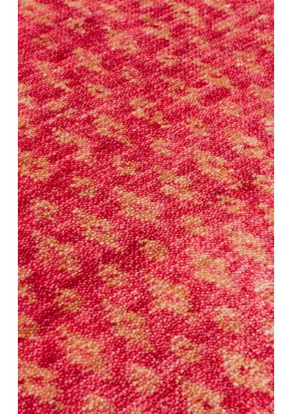 Zara ZR 15 Kırmızı Autumn Özel Tezgah Kolay Temizlenebilir Hav Bırakmayan Otantik Modern Uşak Halısı fırsatları