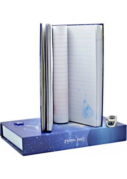 Kilitli Kutulu Ajanda Günlük Not Hatıra Defteri Notebook Mor modelleri