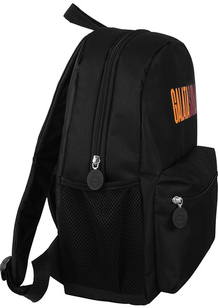 Sarı Kırmızı Baskı Detaylı Siyah Sırt Çantası fiyatları