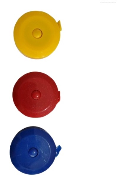 Mezura Otomatik Renkli Metre - 2 Adet