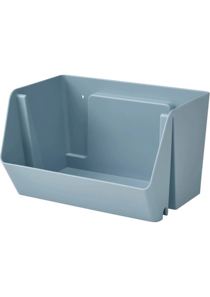 Fodertrag Masa Duvar Düzenleyici Gri Mavi 25 x 18 x 15 cm