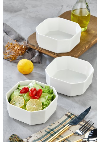 3’lü Porselen Salata ve Servis Kasesi Seti 14,4x5,8 cm – Şık Tasarım modelleri