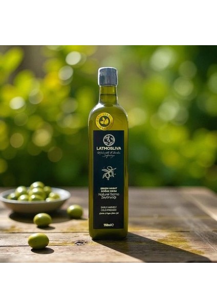 750ML Pestisitsiz Ilk Hasat Yüksek Polifenol Naturel Sızma Zeytinyağı modelleri