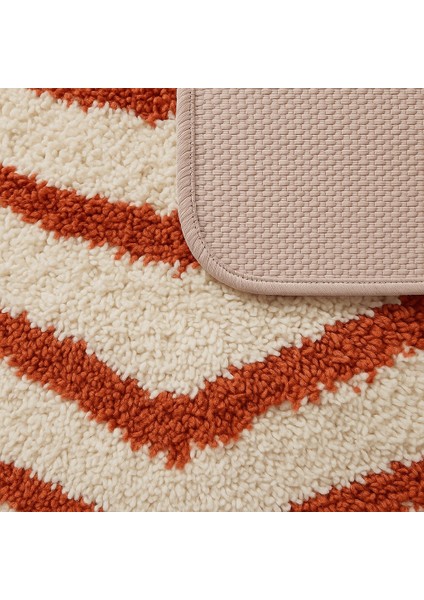 Marta Iskandinav Somon-Krem Daire Halı Yolluk Salon Oturma Odası Yatak Odası Koridor Makine Halısı Yolluk fırsatları