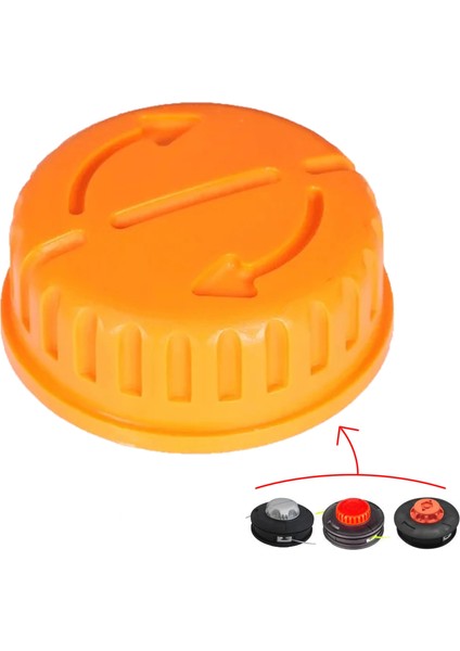 Motorlu Tırpan Kurmalı Otomatik Misina Başlık Üst Makara Göbeği