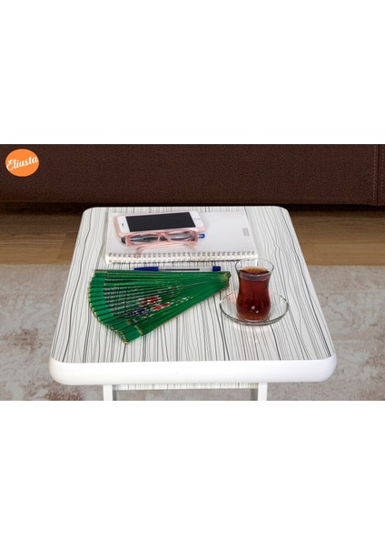 Modilayntekerlekli Mdf Cyan Sehpa