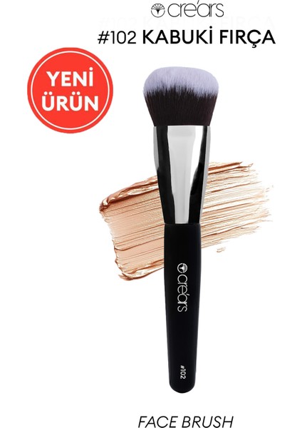 Kabuki Fırça Cre'Ars Face Brush #102