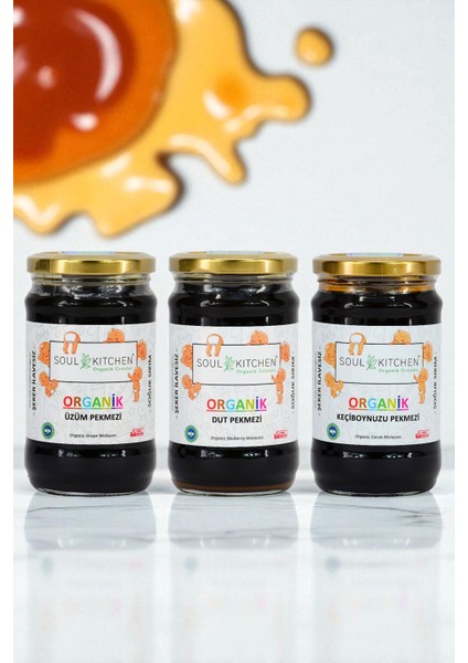 Ek Gıda Seti 3'lü Pekmez Paketi Model 9