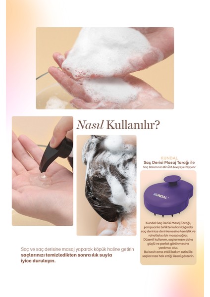 Kırılma Karşıtı Besleyici Bakım Şampuanı KUNDAL Honey & Macadamia Nature Shampoo 1058ml (White Musk)