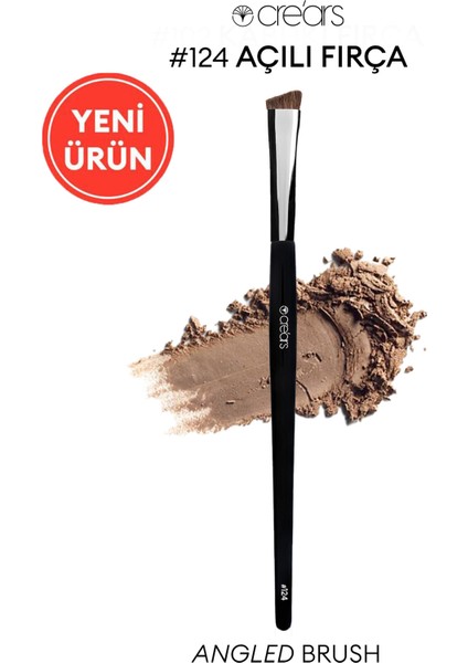 Açılı Fırça Cre'Ars Angled Brush #124
