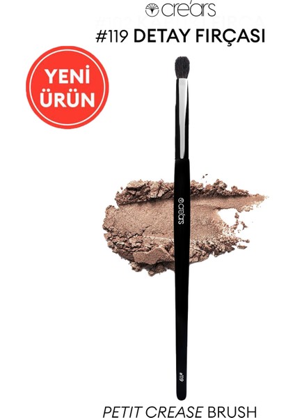 Detay Fırçası Cre'Ars Petit Crease Brush #119