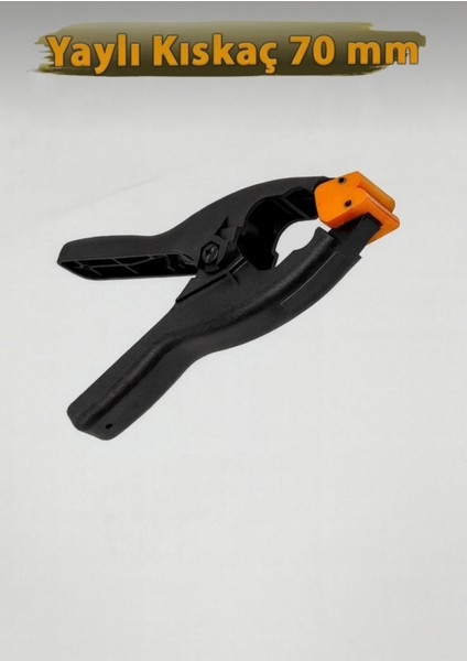 Yaylı Kıskaç Mandal Pro El Tip Işkence 70 mm