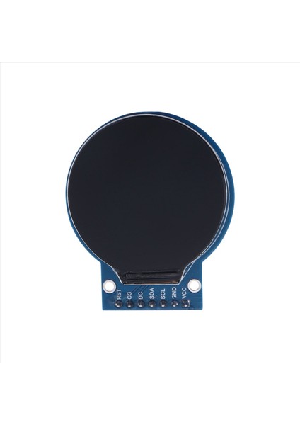 1,28 Inç Hd IPS Renkli Tft LCD Ekran Modülü Yuvarlak Kart 7 Pin Rgb LED Yuvarlak Ekran Pcb Kartı (Yurt Dışından)