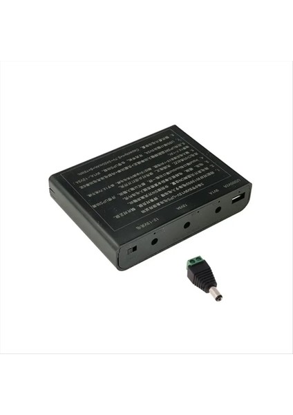 Dc 12V Çıkışlı USB 6x 18650 Pil Ups Dıy Kutusu Cep Telefonu Wifi Yönlendirici LED Işık Güvenlik Kamerası (Yurt Dışından)