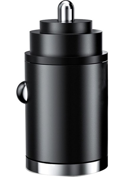 100W USB Araç Şarj Cihazı Mini Görünmez Araç Şarj Cihazı Hızlı Şarj Apple/xiaomi/samsung/huawei Cep Telefonları Için Uygundur (Yurt Dışından)