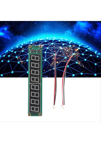 Frekans Ölçer Modülü Plj-8led-R Frekans Gösterge Ölçümü 0.1MHZ-2400MHZ Frekans Gösterge Bileşen Modülü, A (Yurt Dışından) modelleri
