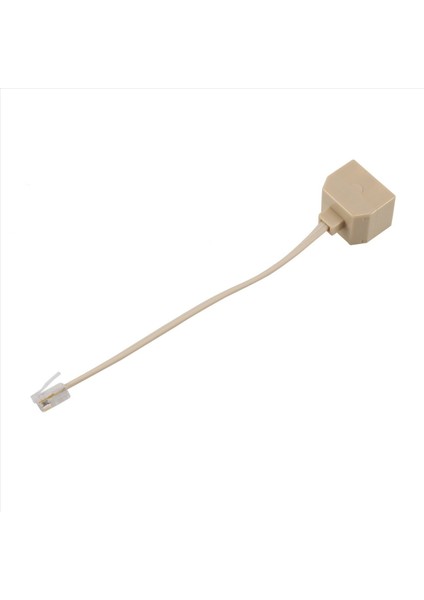 Telefon RJ11 Erkek Hattından Çift RJ11 Dişi Jak Filtre Ayırıcı Adaptörü (Yurt Dışından) fiyatları