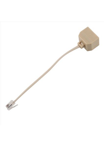 Telefon RJ11 Erkek Hattından Çift RJ11 Dişi Jak Filtre Ayırıcı Adaptörü (Yurt Dışından) modelleri