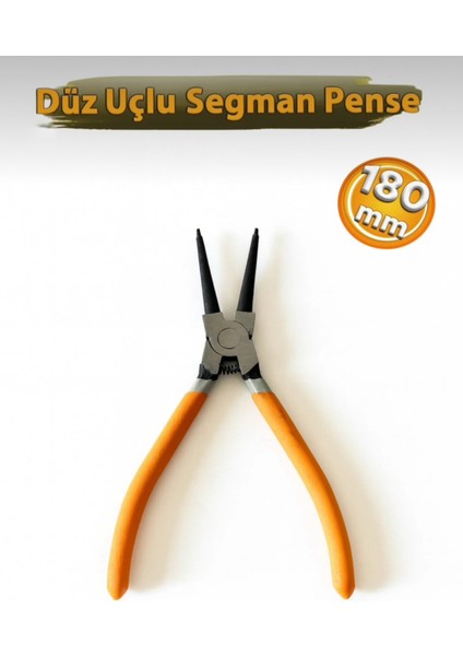 Afıxs Izoleli Iç Segman Pensesi Dıştan Içe Doğru Kapanır