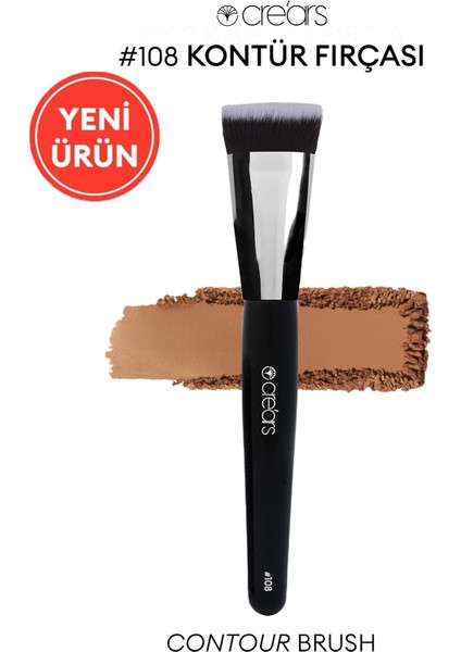 Kontür Fırçası Cre'Ars Contour Brush #108