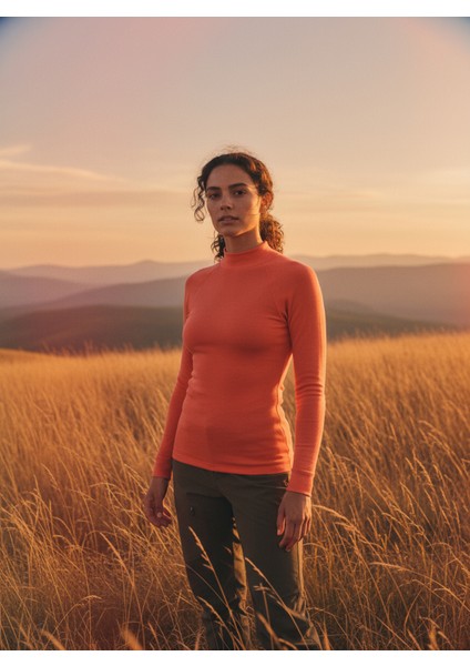 Unisex Termal Tişört 2. Seviye 40652 - Nar Çiçeği