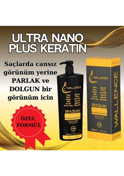 Wallence Krem Keratin Ekstra Düzlük Parlaklık 1000ML fiyatları