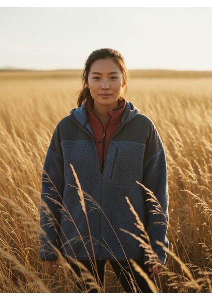 Unisex Termal Polar Ceket 20001 - Mavi fiyatları