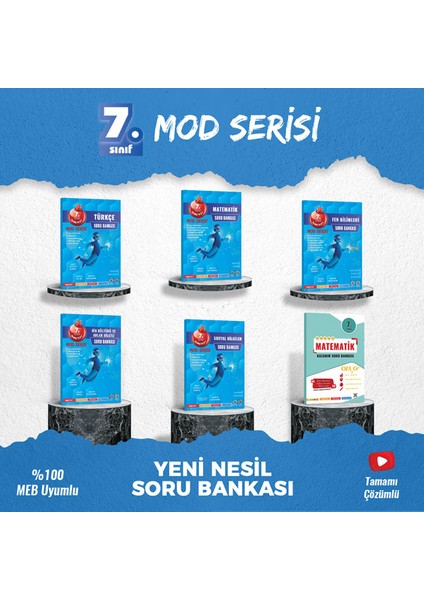 7. Sınıf Mod Serisi Soru Hazinesi Seti
