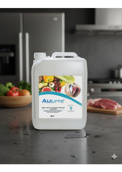 Sebze, Meyve ve Et Ürünleri Temizleme Solüsyonu 5 LT