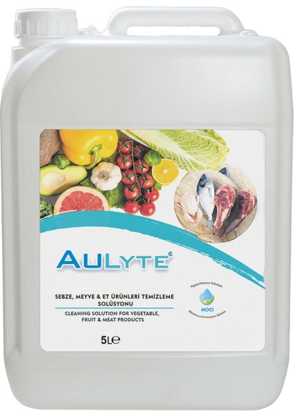 Sebze, Meyve ve Et Ürünleri Temizleme Solüsyonu 5 LT