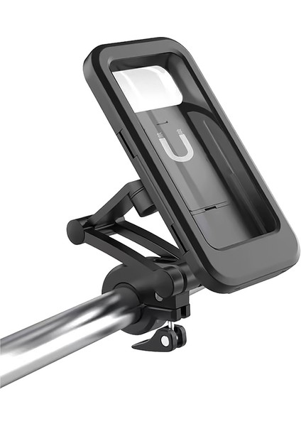 Motor ve Bisiklet Için Su Geçirmez Telefon Tutucu Sağlam Telefon Tutucu Scooter Telefon Tutucu