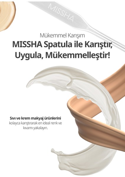 Çok Amaçlı Makyaj Spatulası MISSHA Layering Fit Makeup Spatula