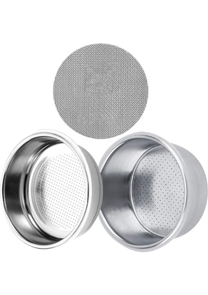 51 mm Basınçlı Espresso Filtre Sepeti (Tek ve Çift Bardak) ve Disk Filtresi - Espresso Makineleri ve Kahve Makineleri Için (Yurt Dışından)