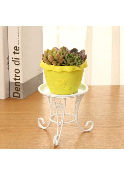 Santkuee Çiçek Metal Çiçek Standı, Avrupa Tarzı Balkon Zemin Bahçe Saksı Ekici Tutucu Dekor Bitki Rafı 1 (Yurt Dışından) modelleri