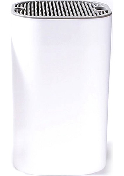 Santkuee Büyük Kapasiteli Mutfak Makas Bıçak Rafı Mutfak Makas Bıçak Tutucu Bıçak Rafı Mutfak Eşyası Rafı Beyaz Kare (Yurt Dışından)