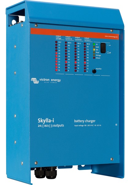 Skylla-I Akü Şarj Cihazı 24V 80A 3 Çıkış 230V fiyatları