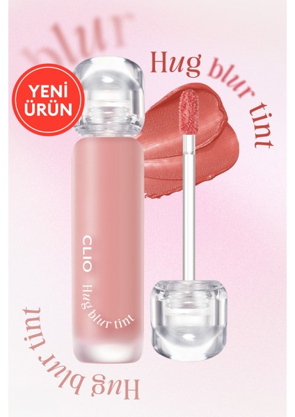 Hafif ve Köpüksü Dokusuyla Pürüzsüz Görünüm Sunan Tint CLIO Hug Blur Tint (006 Best Buddy Peach)
