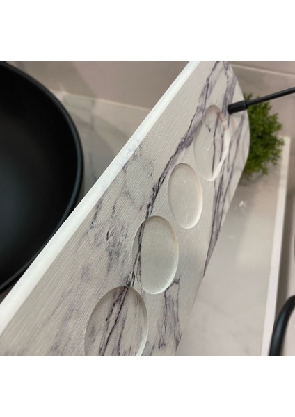 Santkuee Diş Fırçası Tutucu Çok Fonksiyonlu Taban Çerçeve Depolama Rafı Banyo Aksesuarları Diş Macunu Stand Rafı Bardak Tutucu A (Yurt Dışından) fiyatları