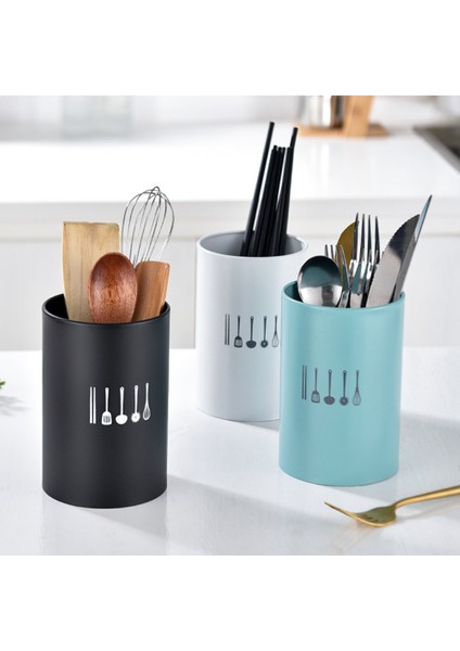 Santkuee Yemek Çubukları Kafes Çok Fonksiyonlu Çatal Kaşık Çatal Bıçak Takımı Drenaj Kapları Sofra Standı Depolama Rafı Mutfak Eşyaları (Yurt Dışından) fırsatları
