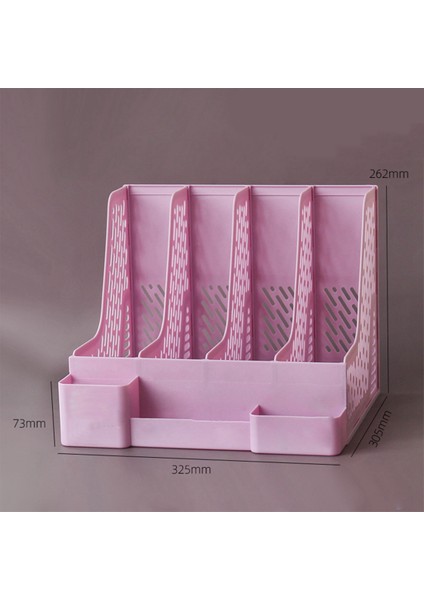 Santkuee Dosya Rafı Çok Katmanlı Ins Dosya Kutusu Masa Rafı Kitap Standı Klasör Klasörü Masaüstü Saklama Kutusu Öğrenci Mor (Yurt Dışından) fırsatları