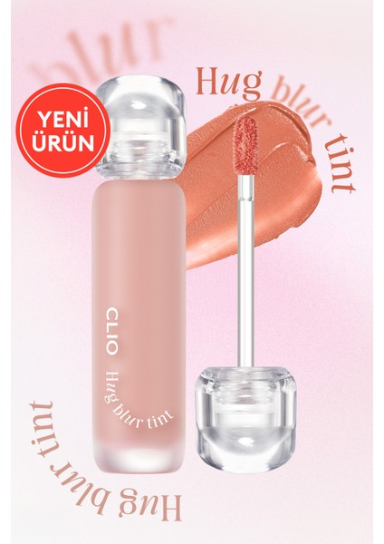 Hafif ve Köpüksü Dokusuyla Pürüzsüz Görünüm Sunan Tint CLIO Hug Blur Tint (002 Coral Pairing)