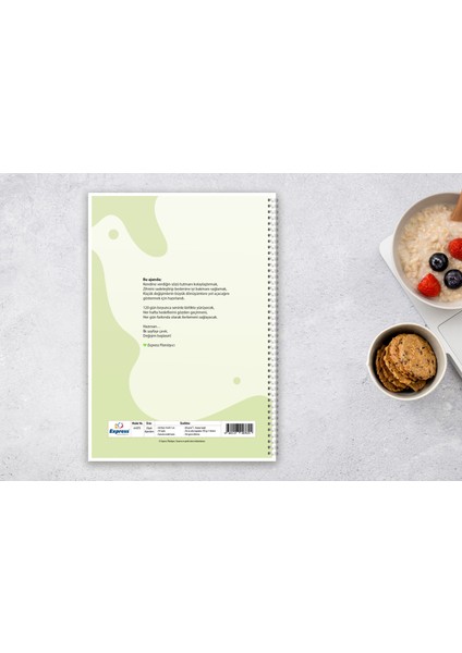 Diyet Ajandam 120 Günlük (86 Sayfa - A4 Ebat - Tam Renkli) indirimleri