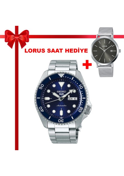 5 SRPD51K Erkek Kol Saati + Lorus Saat Hediye