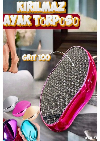 Ayak Bakım Ponza Törpü Taşı Yeni Nesil Kırılmaz Ponza Taşı GRIT100