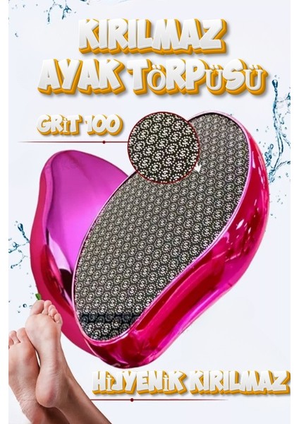 Ayak Bakım Ponza Törpü Taşı Yeni Nesil Kırılmaz Ponza Taşı GRIT100 indirimleri