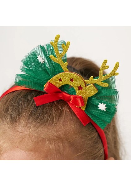 Kız Çocuk Joy Baskılı Tüllü Yıllbaşı Elbisesi NBK-24908 modelleri