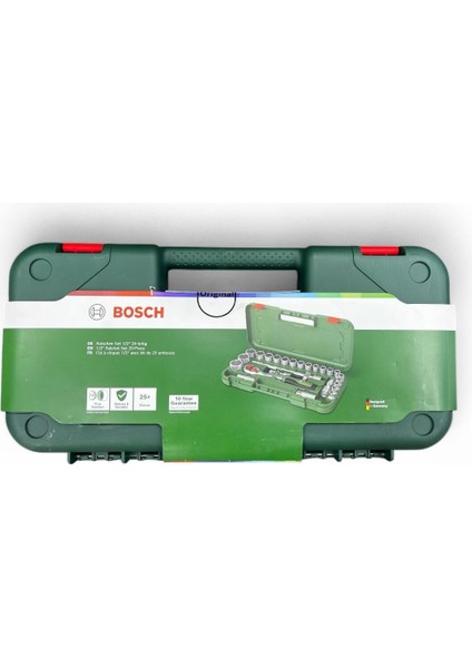 Cırcırlı Lokma Seti 1/2'' 25 Parça Bosch 1600A02Z9F -523 fiyatları