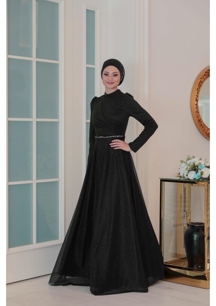 Simli Şifon Abiye Işıl fiyatları