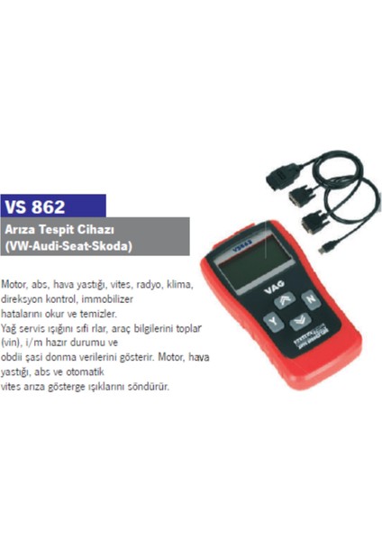 Arıza Tespit Cihazı (Vw-Audı-Seat-Skoda) fiyatları