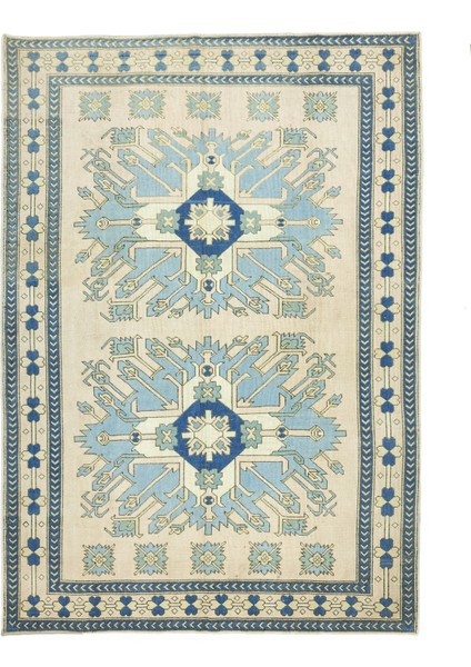 Pendiya Geometrik Tasarımlı Yün Halı 232X336 cm